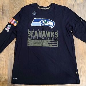 Nike Seattle Seahawks Salute to Service LS